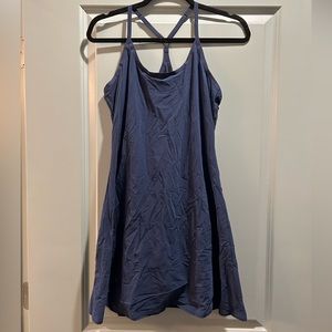 Outdoor Voices Blue Strappy Dress